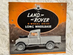 vintage landrover brochures - land rover 4 wheel drive long wheel base