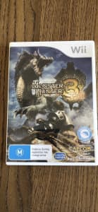 Wii Monster Hunter vgc, will post free