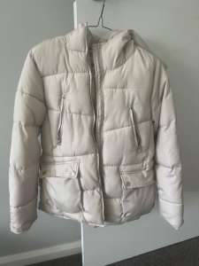 Zara girls puffer jacket size 13-14