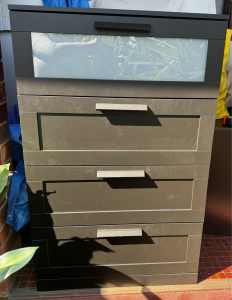 As New IKEA TallBoy Chest Of Drawers (see other listing for matching)