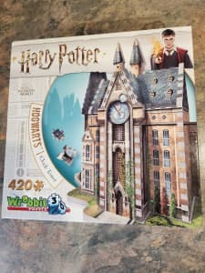 Harry Potter Clock Tower 3D Puzzle - NO glue required. 420 pieces