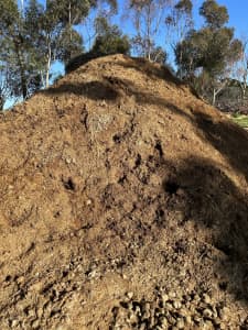 Garden mulch organic matter