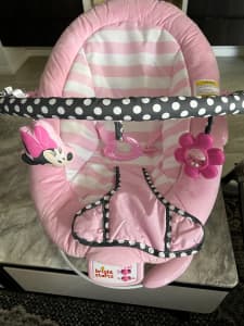 Baby items -baby rocker, bouncer and play mat