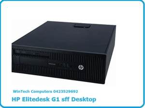 HP 600 EliteDesk i5 SSD H/Drive sff Desktop Computer