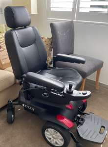 Very comfortable power wheelchair, almost new