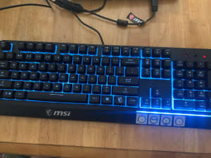 MSI GK30 gaming keyboard