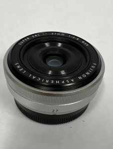 Fujifilm Super EBC XF 27mm f/2.8 Silver Pancake Lens