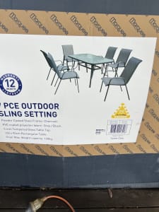 Outdoor table. New in box.