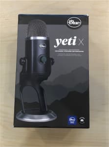 Blue Yeti X Blackout Noir Microphone