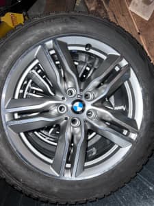 BMW X1 2020 rims with Nokian Snow Tyres (Brand New)