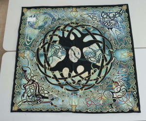 Wall Tapestry Jan Delyth Fine Art Tapestries - Celtic Tree of Life