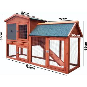 Rabbit Hutch and Bunnies Rabbit Cages