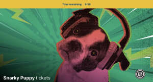Snarky Puppy Sydney ticket - Enmore
