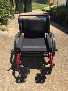 Wheelchair Quickie 2, Rigid Frame-Wide Seat - $980