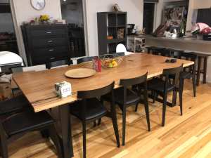 Tasmanian Oak Dinner & Coffee Table