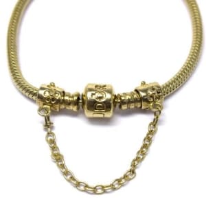 14ct Yellow Gold Bracelet - 17cm 19.09G - 750420