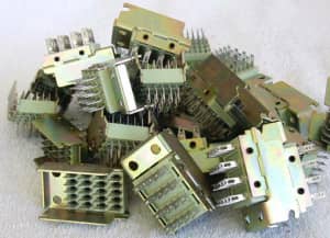 1970's P.M.G Telephony Equipment Module Connector 20 Way (Brand New)