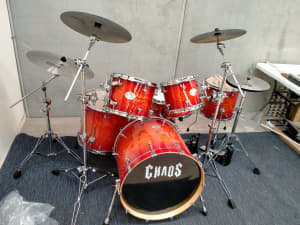 Drum Kit Chaos Phoenix 6 piece Ash-Birch shell pack only