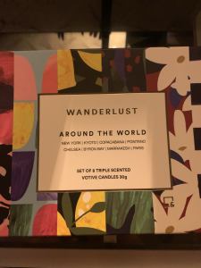 Wanderlust ‘Around The World’ candle set