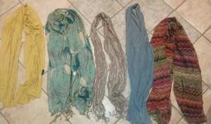 32 scarves $50 excellent condition REDUCED 
