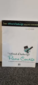 Alfred dAuberge piano course lesson book