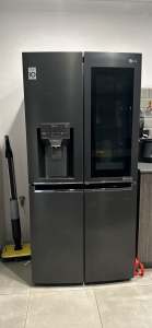 LG 508L instaview fridge black