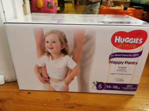 Huggies ultimate Nappy pants for boys and girls. 