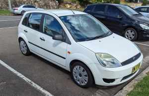 2004 FORD FIESTA LX 4 SP AUTOMATIC 5D HATCHBACK