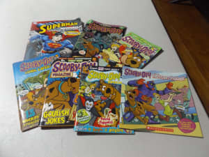 MIXED BOOKS SCOOBY DOO & 1 SUPERMAN COMIC.