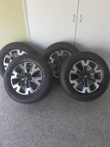 18-in mags and tires brand new
