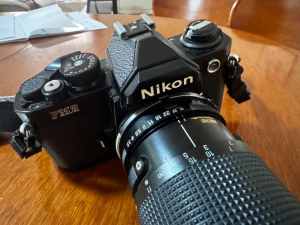 Nikon FM2 camera