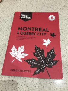 Pocket Travel Guidebook Montreal, Quebec City and Ottawa