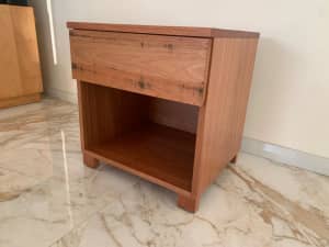 BRAND NEW natural southern oak bedside table