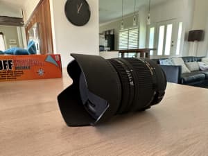 Sigma 18-250mm f/3.5-6.3 DC Macro HSM Lens Nikon AS NEW Condition