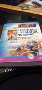 Wongs paediatric nursing textbook with CD
