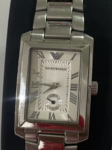Ladies emporio armani watch. Approximately 18 years old