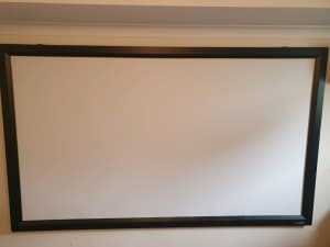 Screen Technics projector screen.