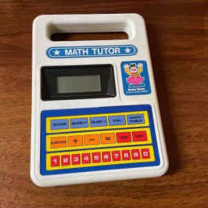 VINTAGE RADIO SHACK MATH TUTOR IN BOX FROM EARLY 1990s