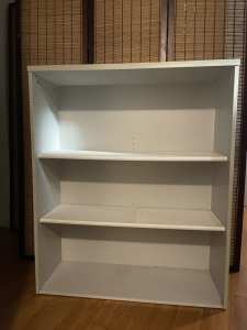 Bookcase Shelving Light Grey Colour 90 L x 110 H x 33 D