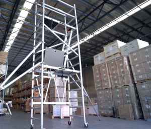 6m Reach NEW aluminium mobile scaffolding tower Canberra