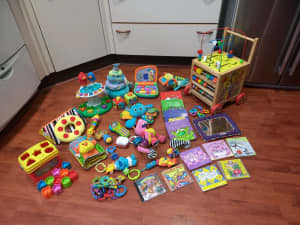 Bundle Lot x Baby Toddler Toys Fisher Price Lamaze Activity Cube etc.