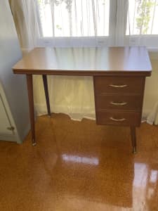 Study desk with drawers retro/mcm