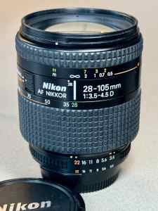 Nikon 28-105 AF f3.5-4.5 D