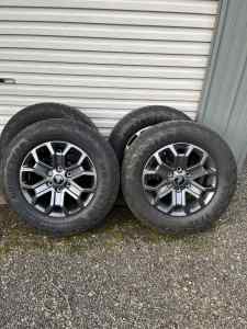 Next Gen Wildtrax Alloys and tyres brand new with only delivery km
