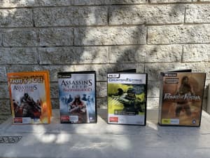 Assorted PC games - as a bundle $15 - each $5