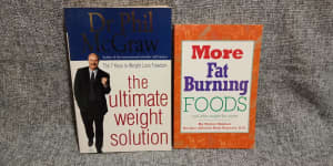 Healthy Eating Books 2 Titles includes Dr. Phil McGraw