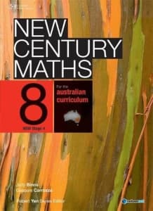 Brand new New Century Maths 8 for the Australian Curriculum NSW Stage