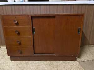 Side Board - Mid Century Solid Timber