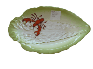 CarltonWare Lobster Plate Handpainted No Holds