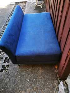 Two seater couch plus corner single 